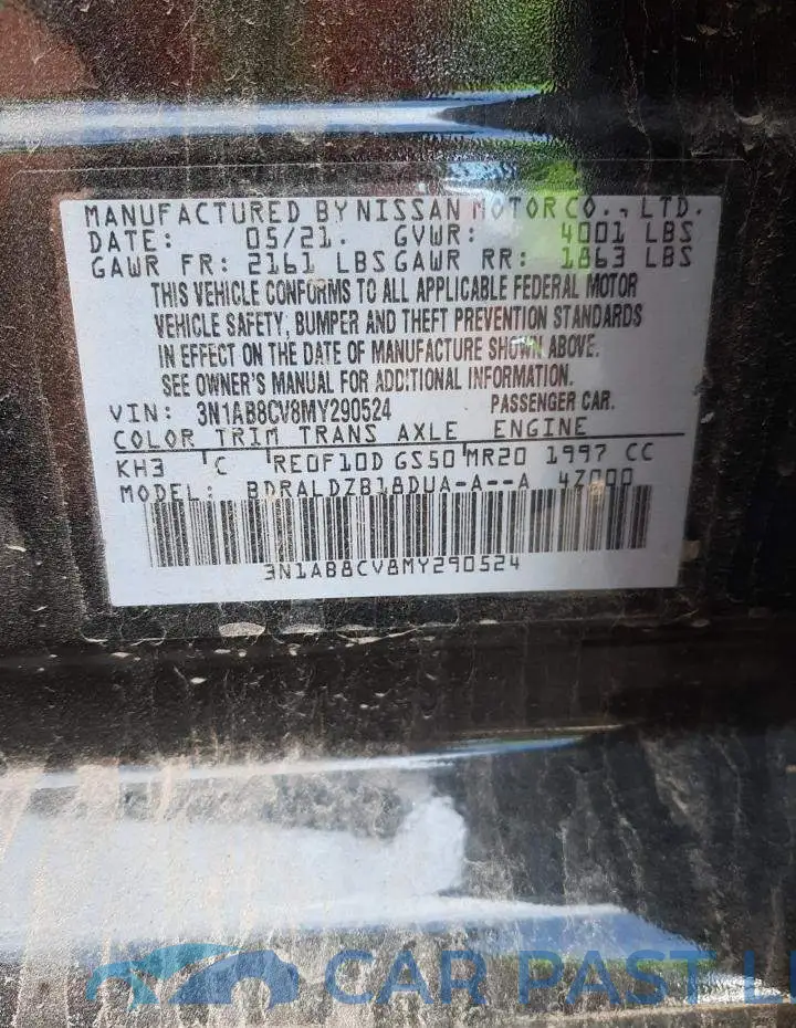3N1AB8CV8MY290524# 12