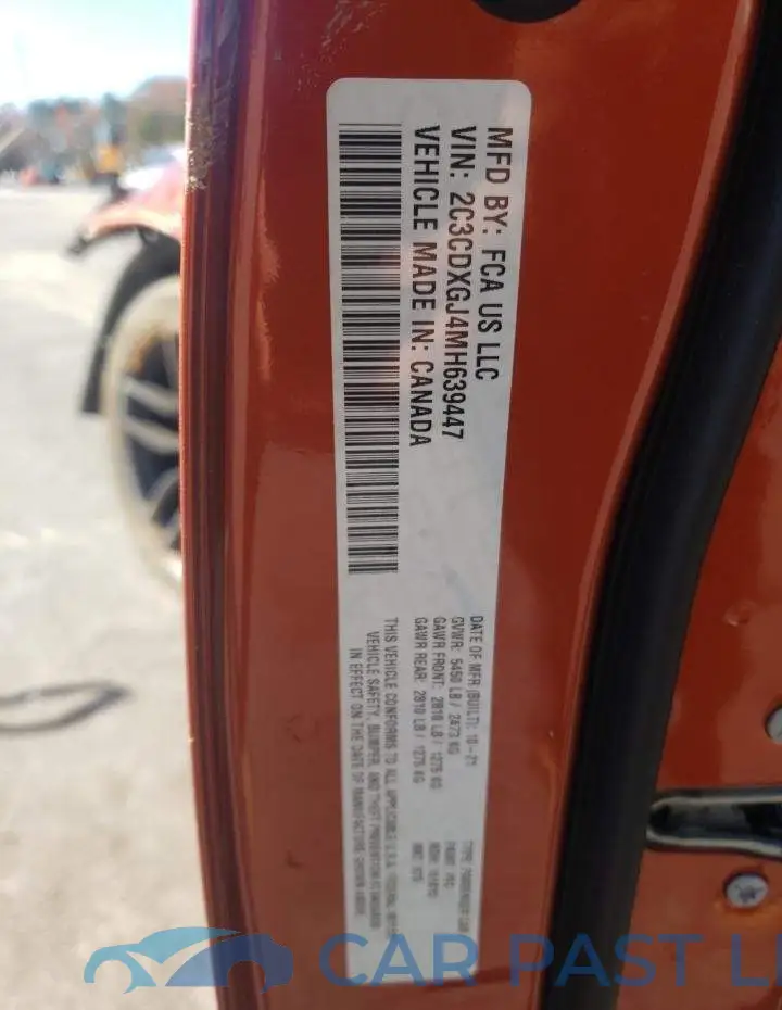 2C3CDXGJ4MH639447# 13