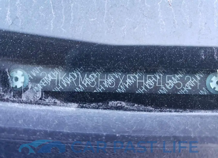 2HKRM3H5XFH545521# 12