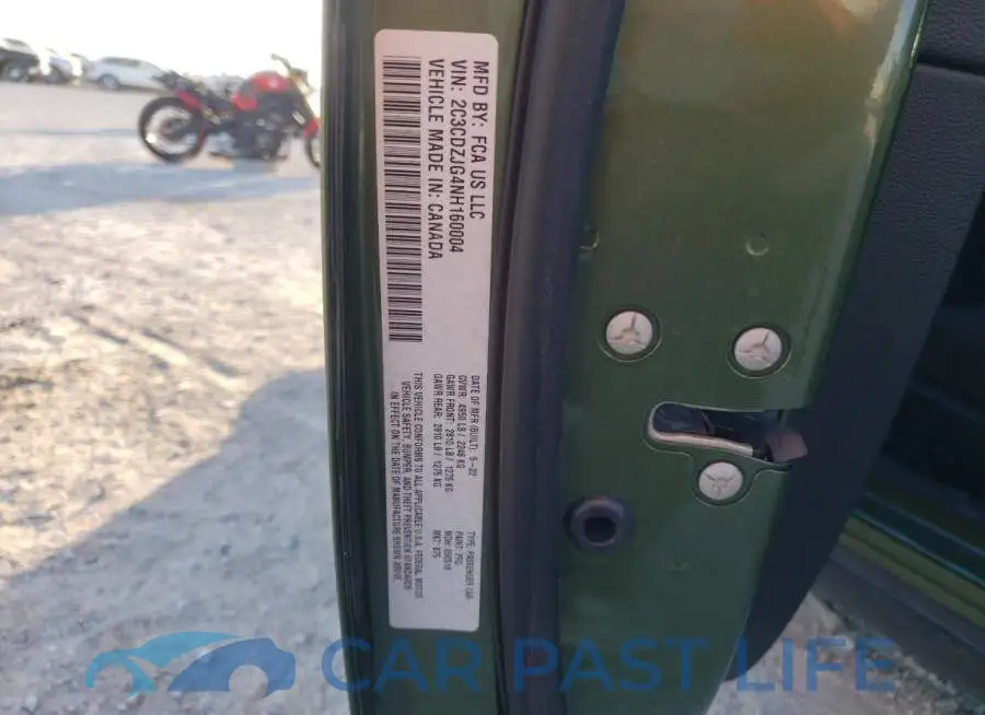 2C3CDZJG4NH160004# 10