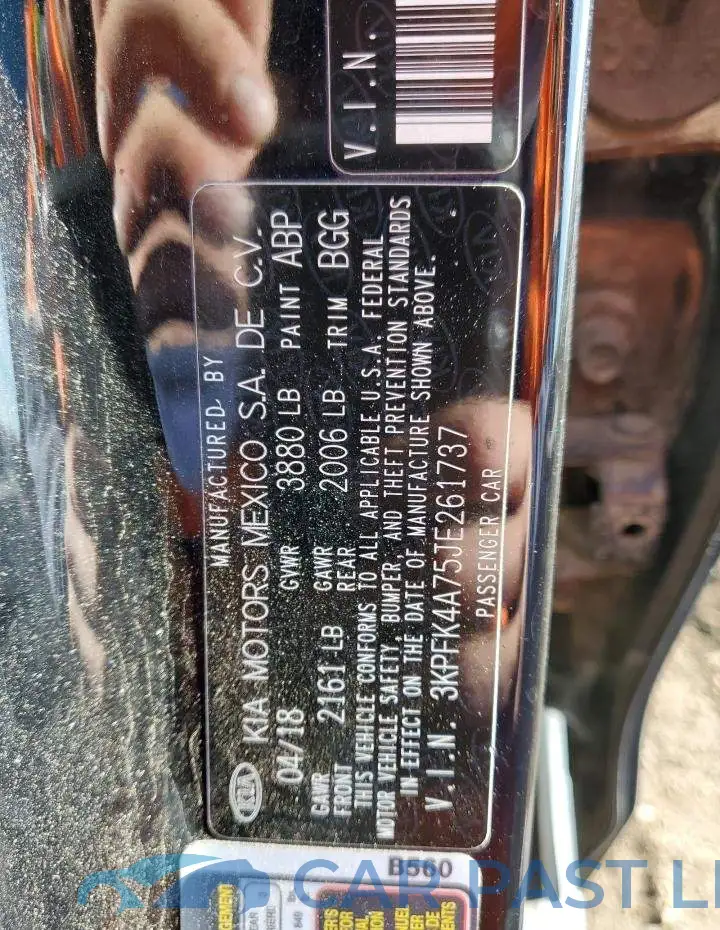 3KPFK4A75JE261737# 12