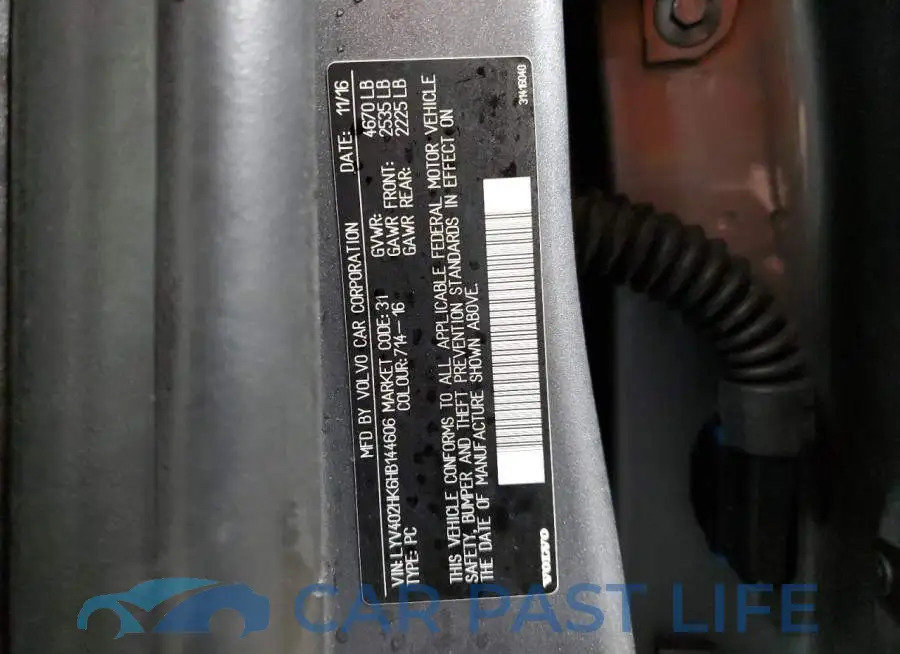 LYV402HK6HB144606# 12