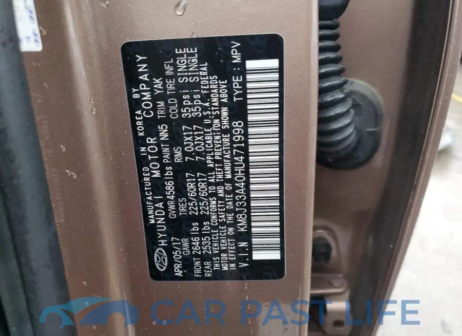 KM8J33A40HU471998# 13
