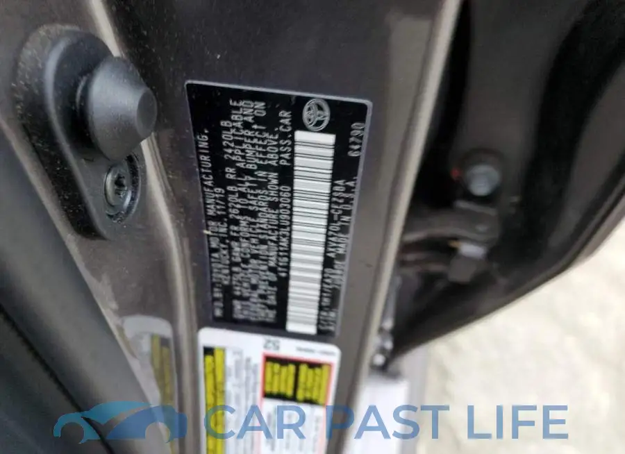 4T1G11AK3LU903060# 12