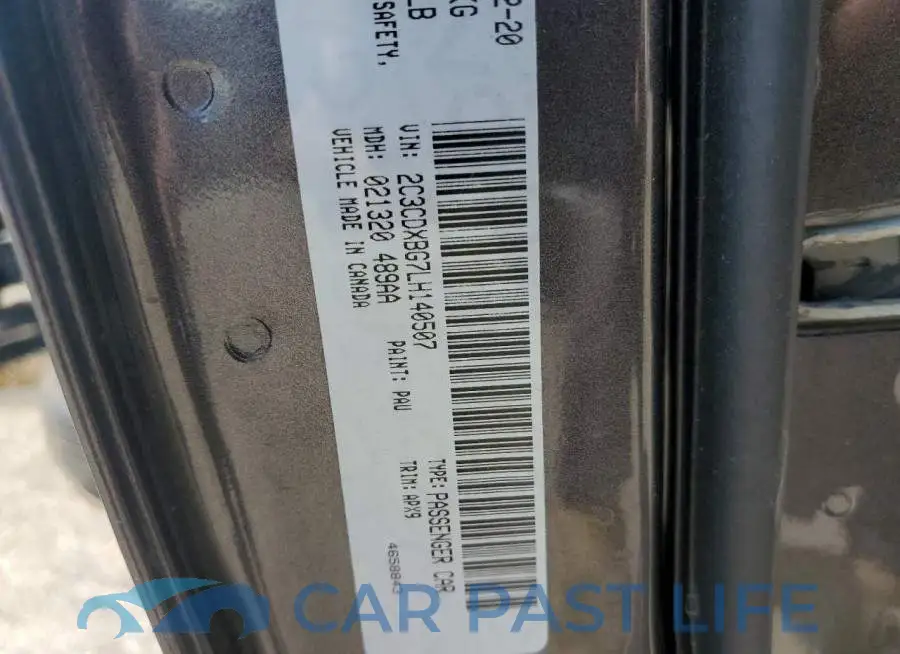2C3CDXBG7LH140507# 10