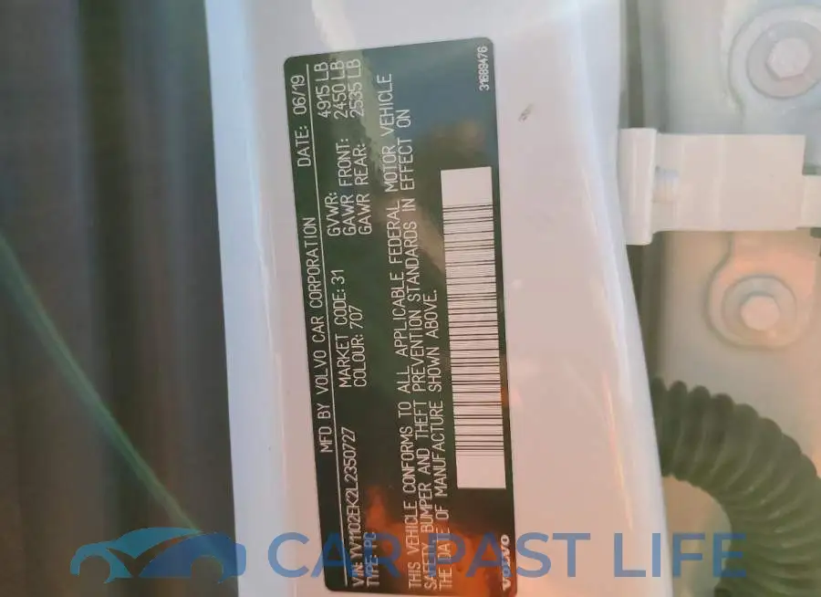 YV1102EK2L2350727# 12