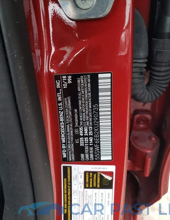 55SWF6EB2KU290735# 12