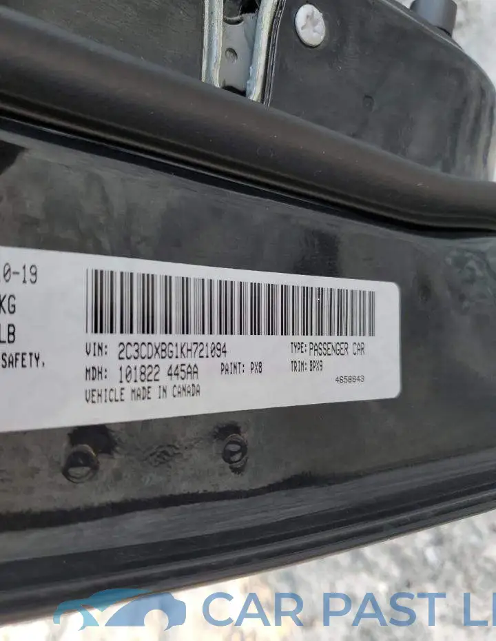 2C3CDXBG1KH721094# 10