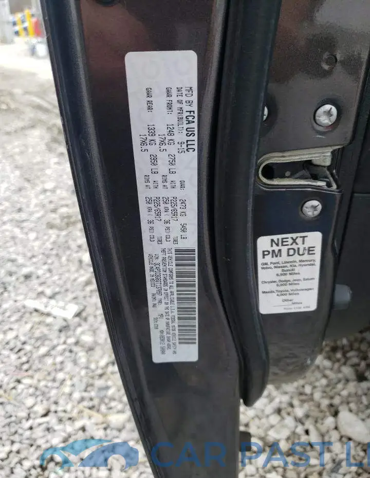 3C4PDCBG6GT137097# 14