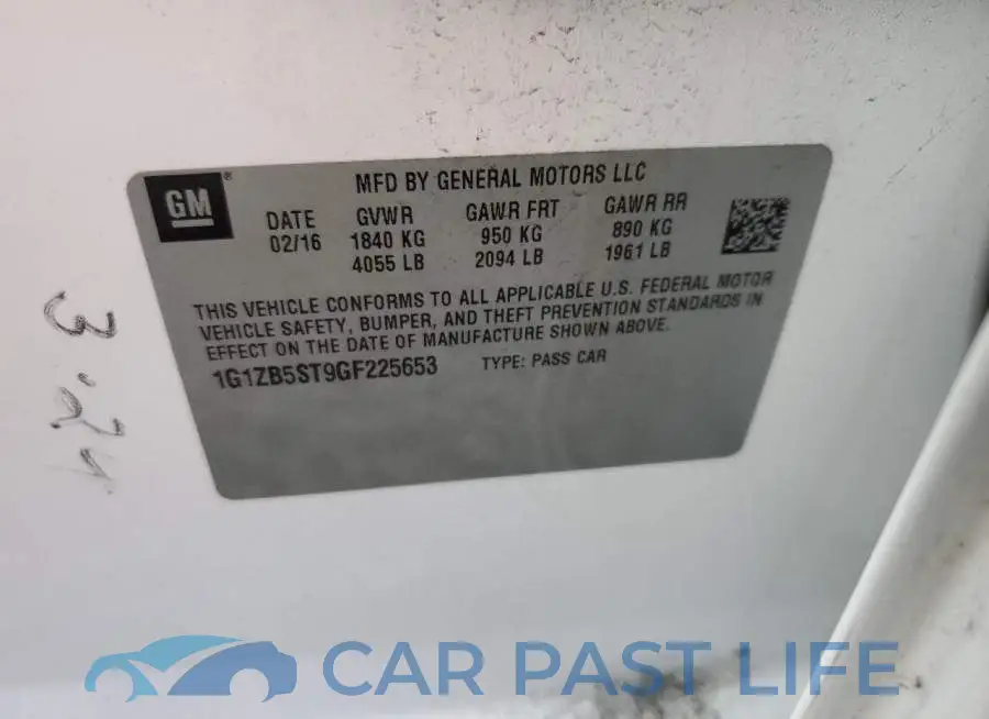 1G1ZB5ST9GF225653# 12