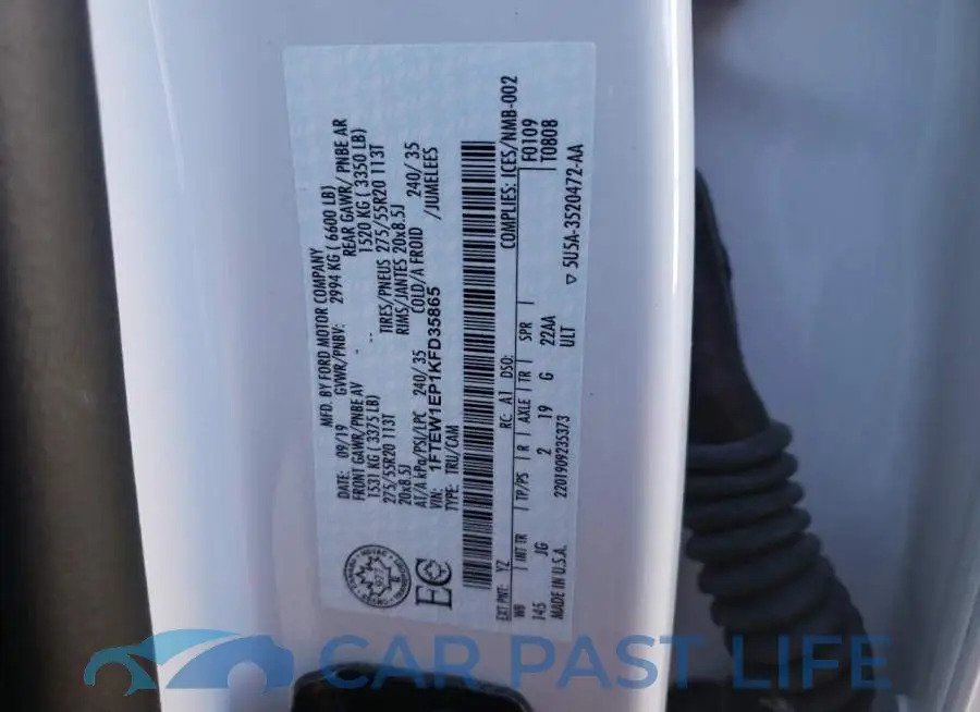 1FTEW1EP1KFD35865# 13