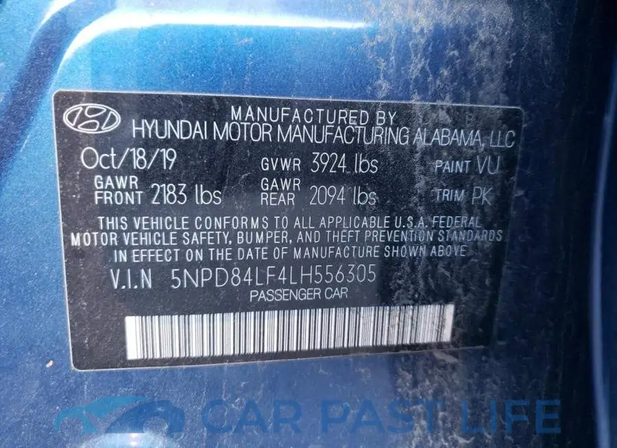 5NPD84LF4LH556305# 13