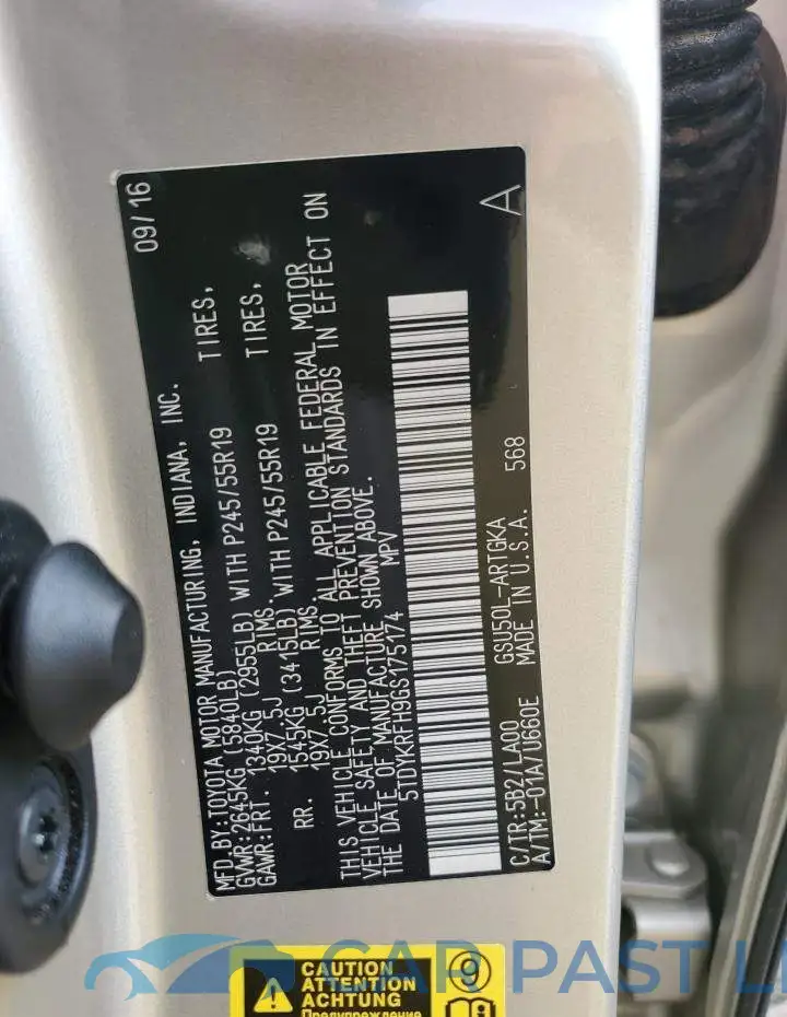 5TDYKRFH9GS175174# 13