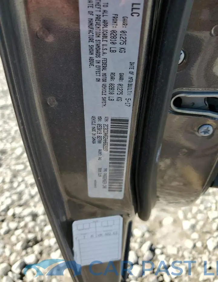 2C3CCAAG2HH662227# 12