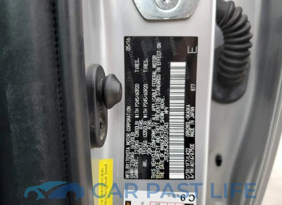 JTEZU5JR2G5131543# 13