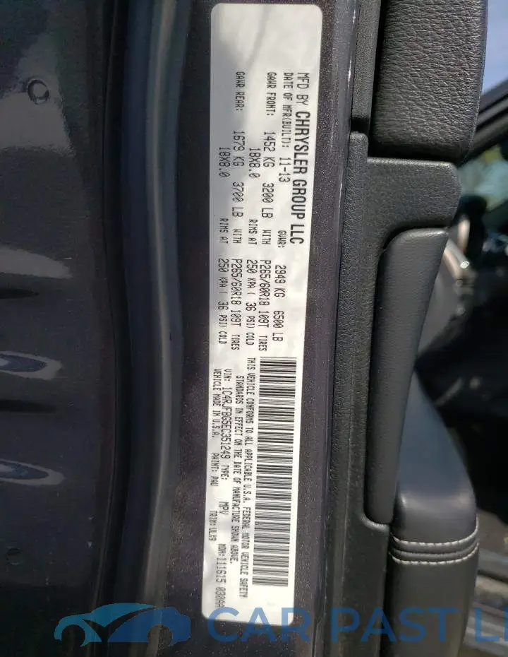 1C4RJFBG5EC351249# 10