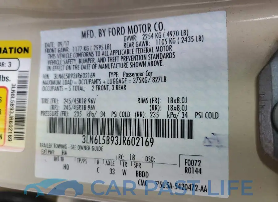 3LN6L5B93JR602169# 12