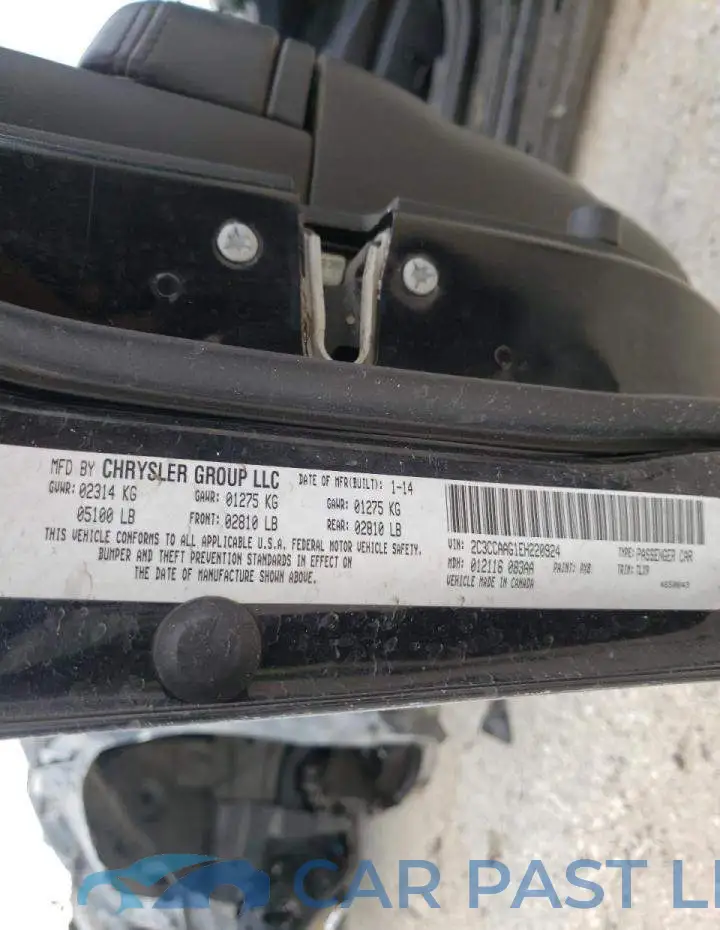 2C3CCAAG1EH220924# 10
