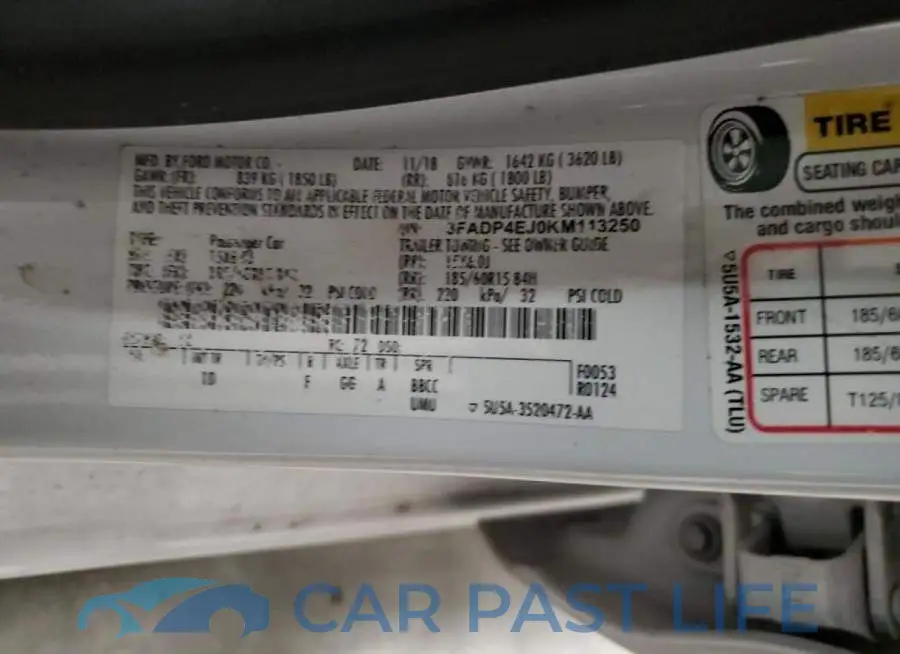 3FADP4EJ0KM113250# 12