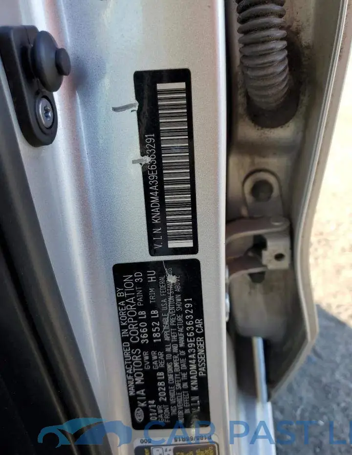 KNADM4A39E6363291# 12