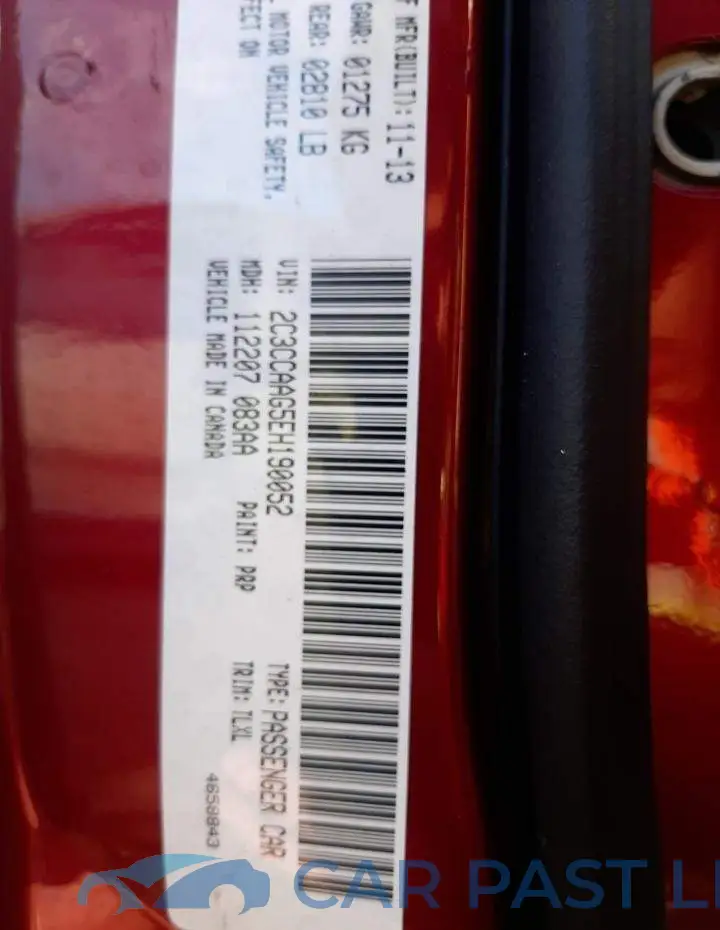 2C3CCAAG5EH190052# 12