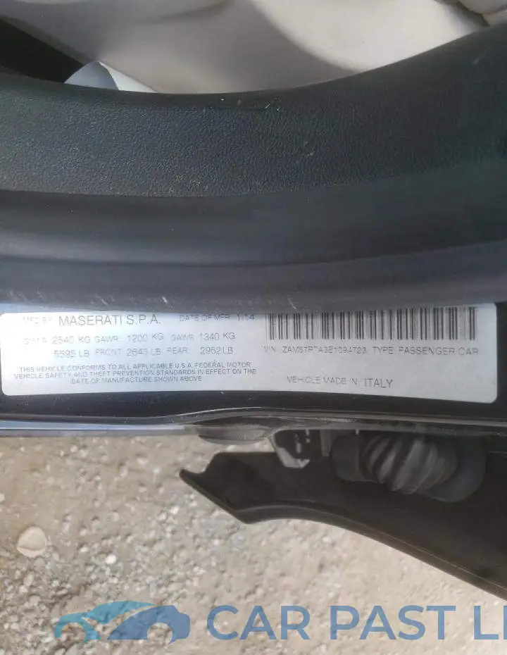 ZAM57RTA3E1094723# 10
