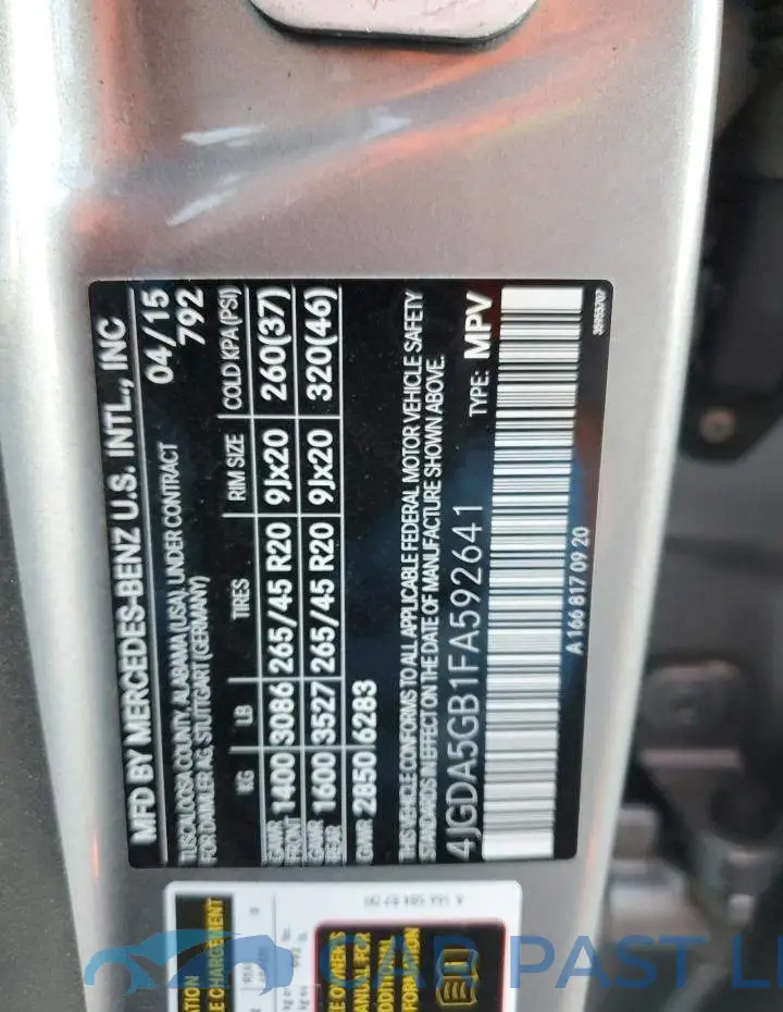 4JGDA5GB1FA592641# 13