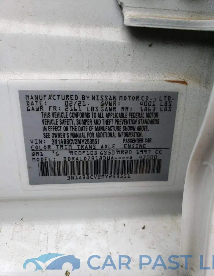 3N1AB8CV2MY253551# 13