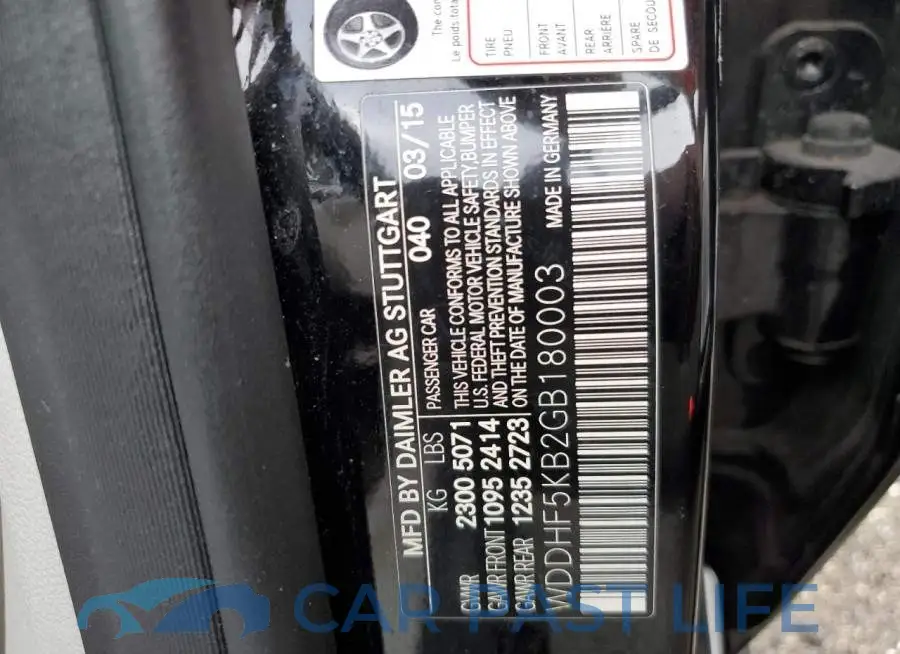 WDDHF5KB2GB180003# 10