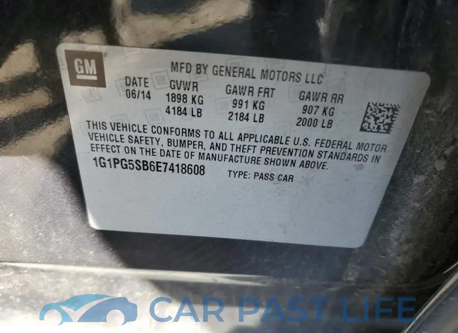 1G1PG5SB6E7418608# 10