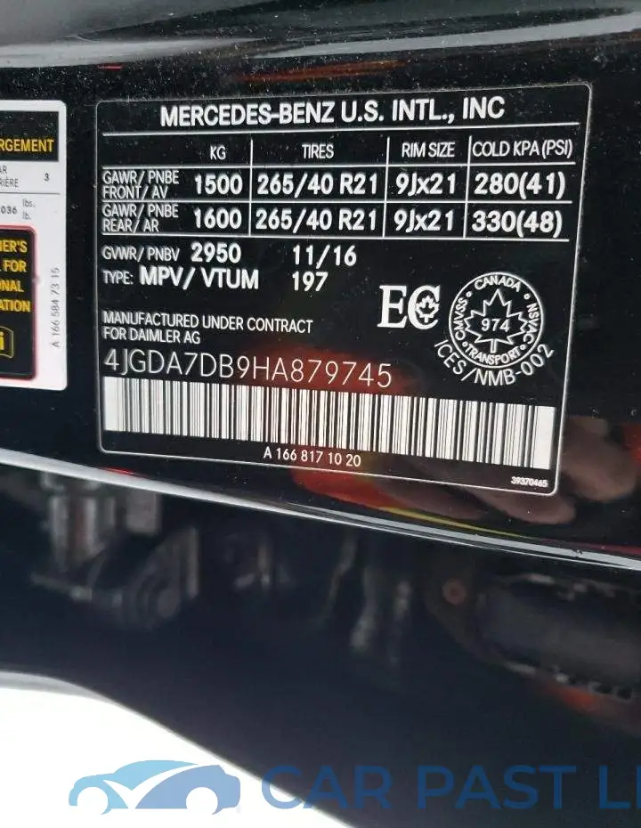 4JGDA7DB9HA879745# 14
