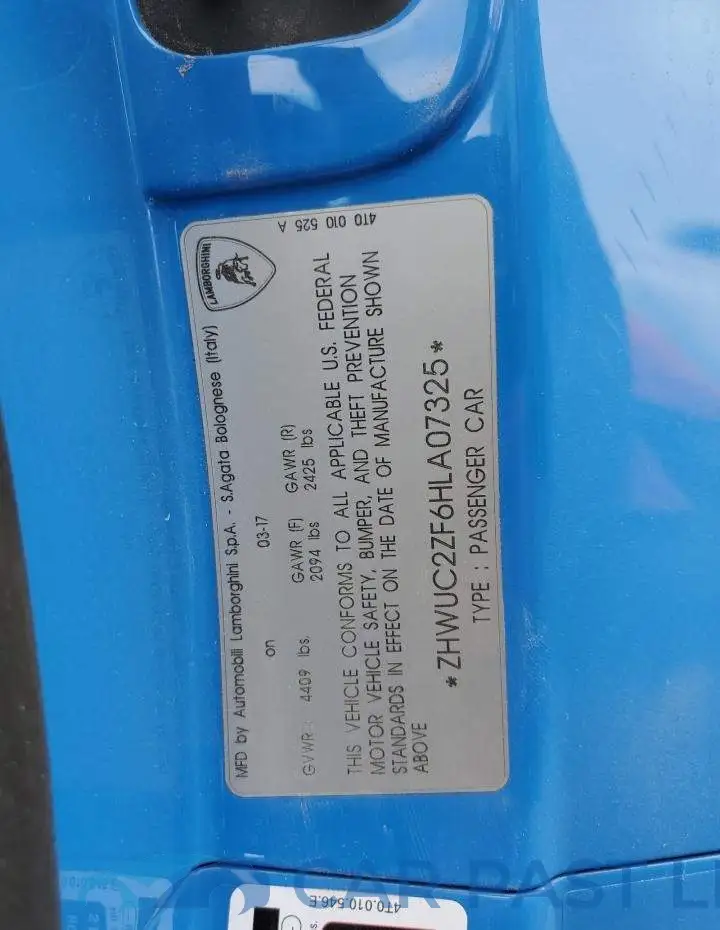 ZHWUC2ZF6HLA07325# 14