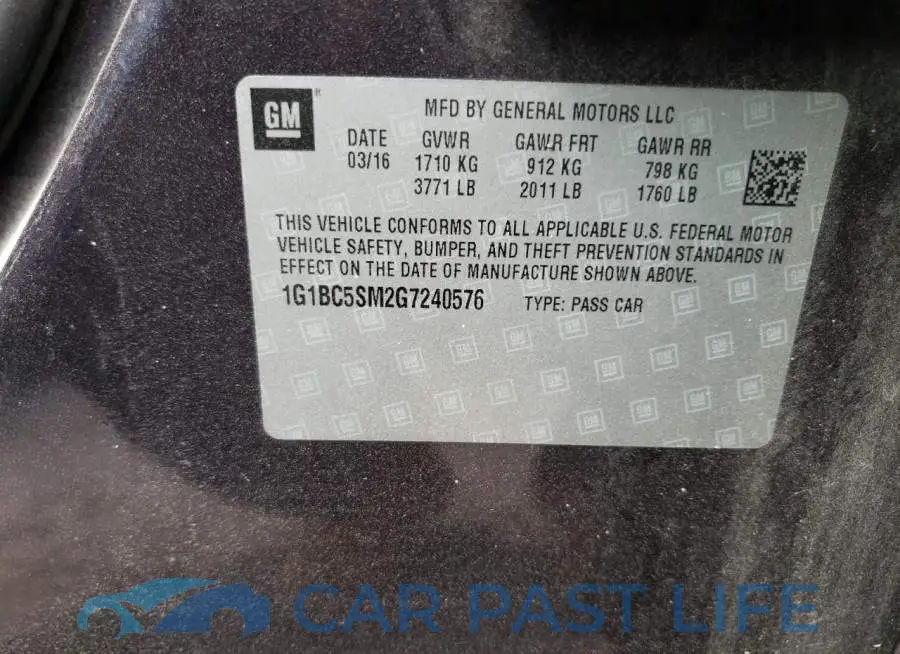 1G1BC5SM2G7240576# 10
