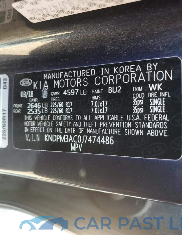 KNDPM3AC0J7474486# 10