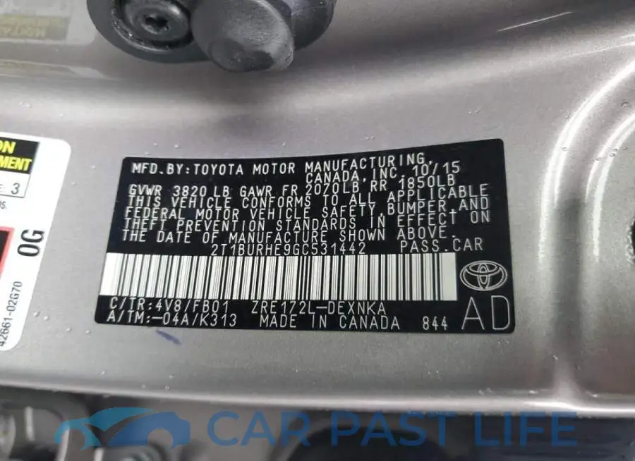 2T1BURHE9GC531442# 12