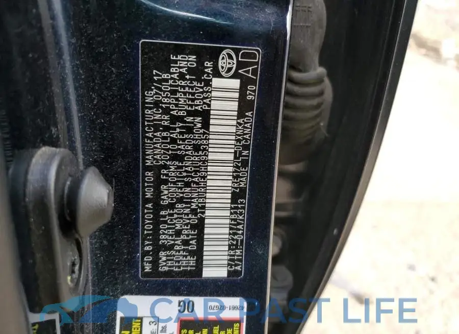 2T1BURHE9HC953857# 12