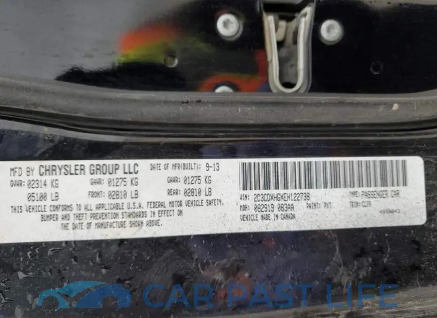 2C3CDXHGXEH122738# 12