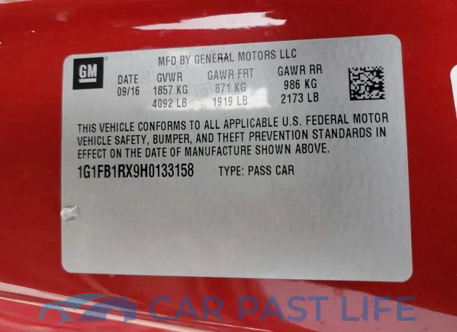 1G1FB1RX9H0133158# 12