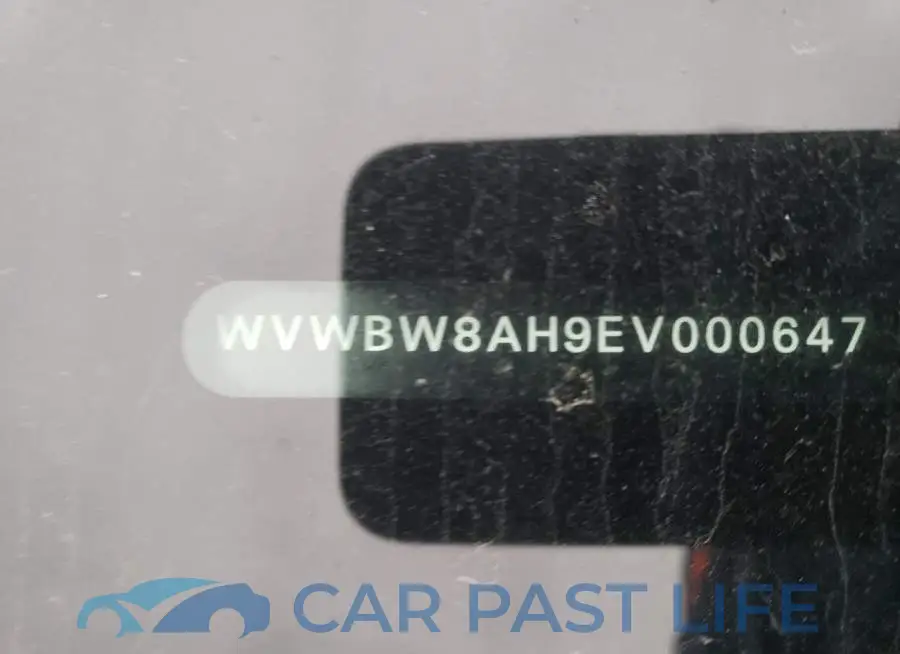 WVWBW8AH9EV000647# 13