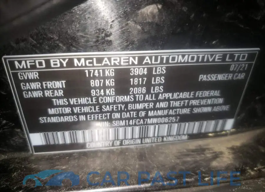 SBM14FCA7MW006257# 10