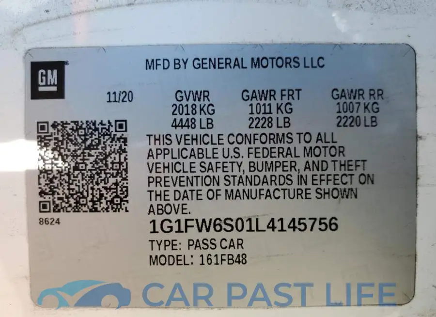 1G1FW6S01L4145756# 13