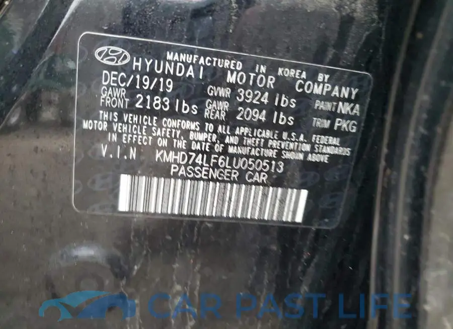 KMHD74LF6LU050513# 12