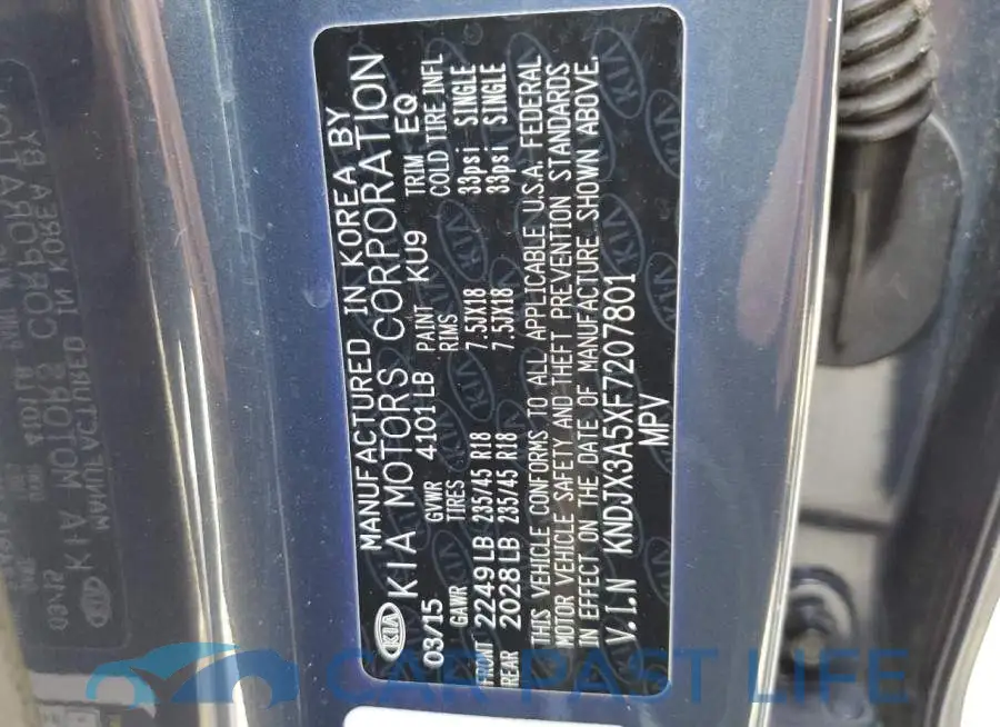 KNDJX3A5XF7207801# 13