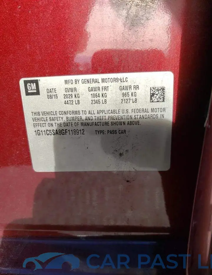 1G11C5SA8GF118912# 12