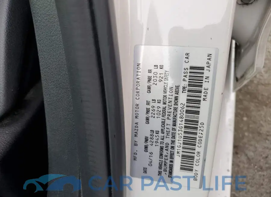 JM1GJ1U53G1480062# 10