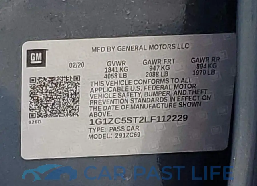 1G1ZC5ST2LF112229# 12