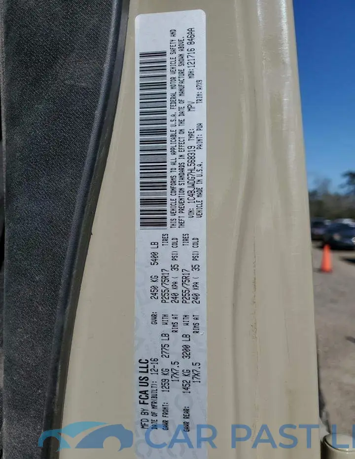 1C4BJWDG7HL568319# 12