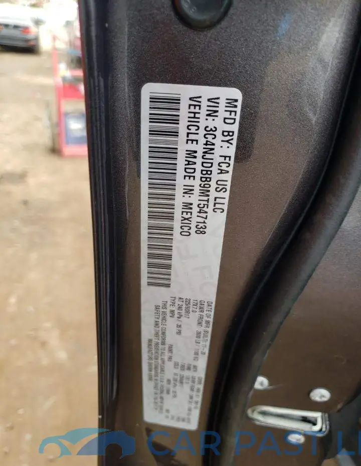 3C4NJDBB9MT547138# 13