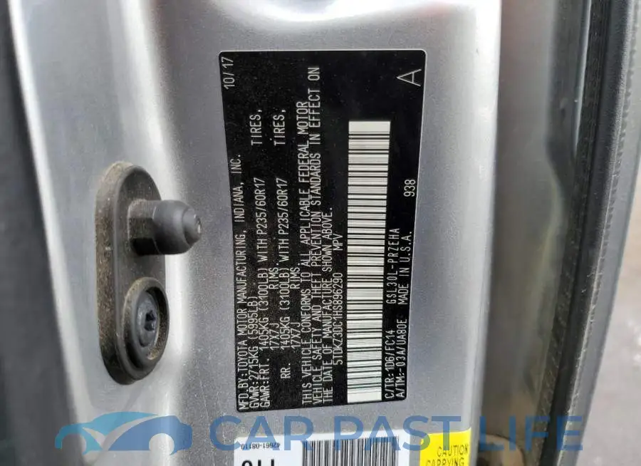 5TDKZ3DC1HS896290# 13