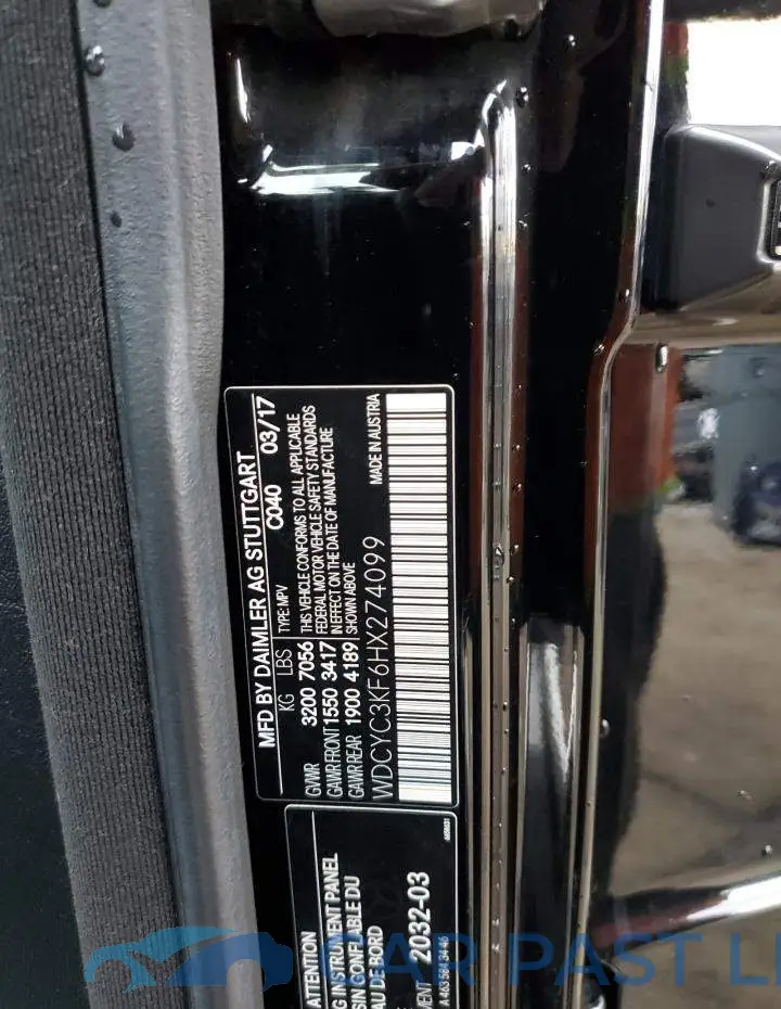 WDCYC3KF6HX274099# 14
